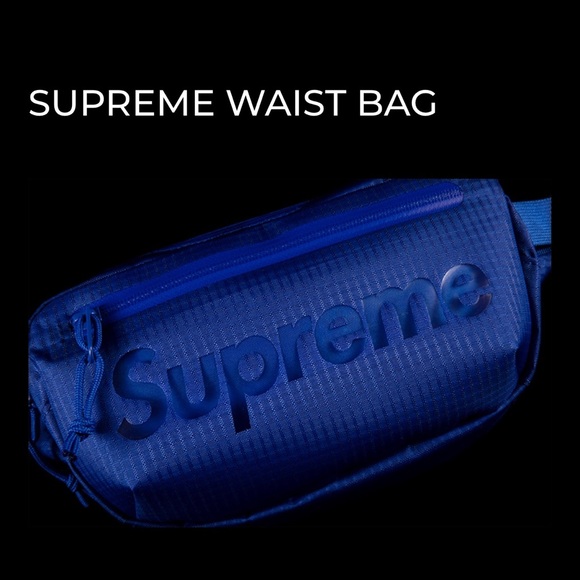 Authentic Supreme Dead stock Royal Blue Waist Bag - Picture 2 of 10